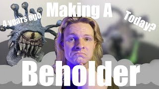 Sculpting A Beholder Miniature for D&D
