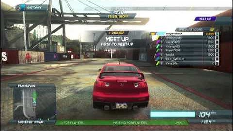 Need for Speed Most Wanted 2012 - online multiplayer part 1