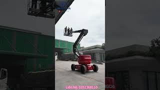 Đừng leo giàn giáo nguy hiểm nữa, dùng ngay xe này #xenangnguoi #antoanlaodong #xaydung
