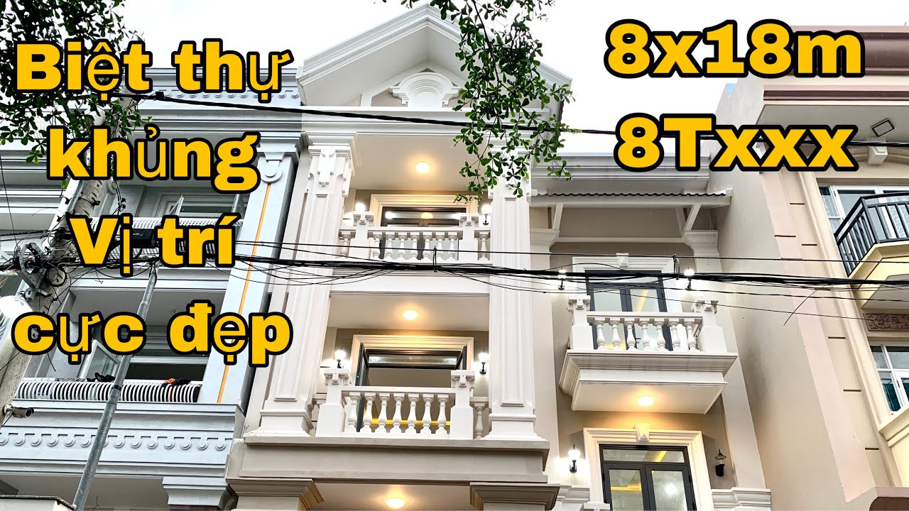 Bân nhà quận 12 #16, dt 8x18m , 3 lầu , SHR, ngay đường Hà Huy Giáp ,giá 8Txxx