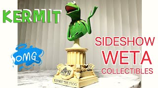 Sideshow  Weta Collectibles presents the Muppets bust statue of KERMIT THE FROG.