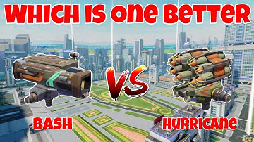 WR🔥 New Bash VS Hurricane Comparison ||WAR ROBOTS||
