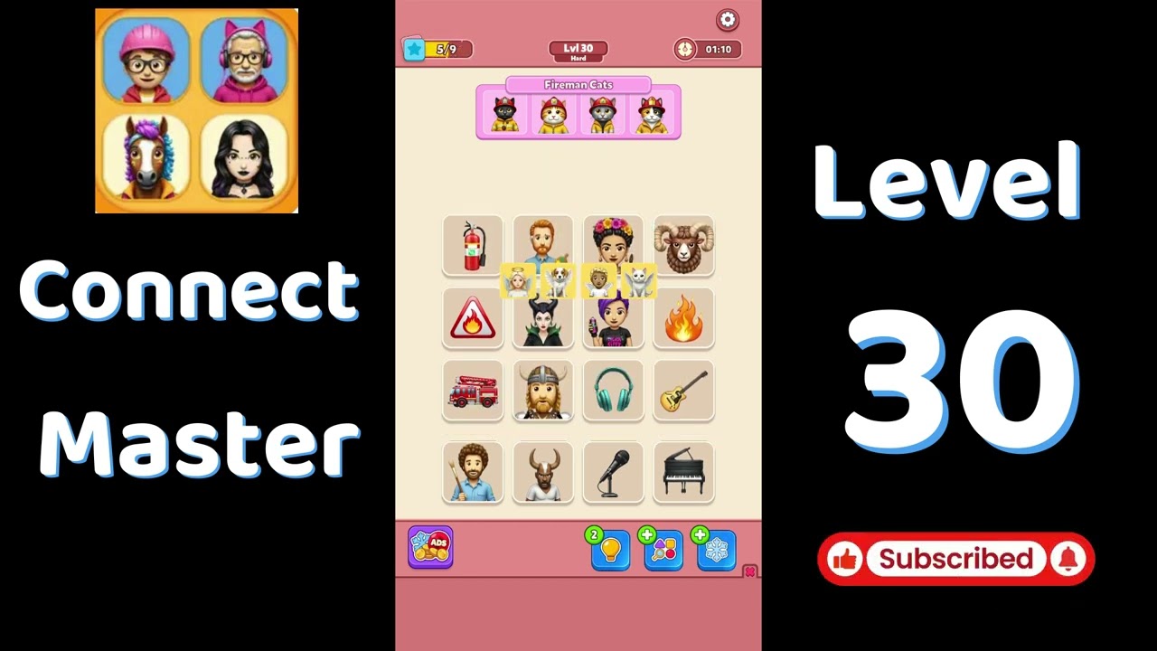 Connect Master Level 30 Walkthrough 🧩 | Match Puzzle | Puzzle Solutions & Tips | Go Answer