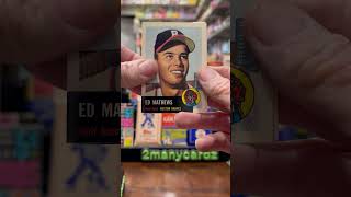 1991 Topps archives 53 set #shorts #baseballcards #trending #fire #shortvideo #gradedcards #cardshow