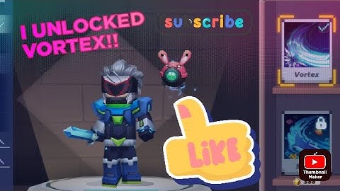 i tried the new Vortex sword effect!!