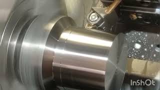 Watch this CNC Turning operation transform raw material into a perfectly machined component.