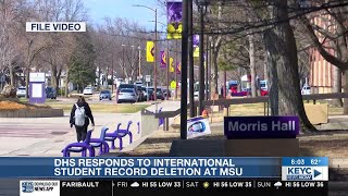 Dept. of Homeland Security responds to MSU International student record deletion
