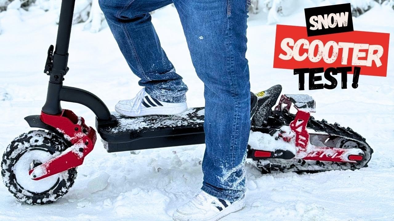🫨 ESCOOTER SCHNEEMOBIL ☃️ Diesen Escooter müsst ihr gesehen haben! 🌨️ 