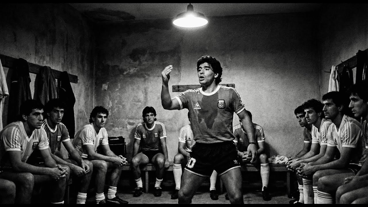 Maradona habló en el vestuario. Diez minutos después, todo cambió