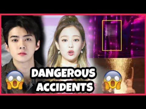 Kpop Idols Dangerous Accidents On Stage 2020 Bts Blackpink Twice Exo Youtube