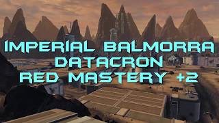Imperial Balmorra Datacron Red Mastery +2