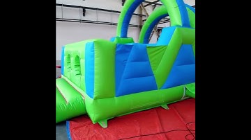 Custom race game Inflatable Obstacle Course