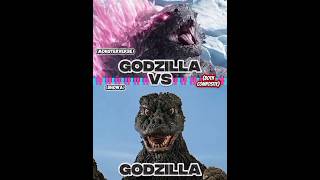 Godzilla (Monsterverse) vs Godzilla (Showa) #versus #battle #edit #godzilla #godzillavskong #vs