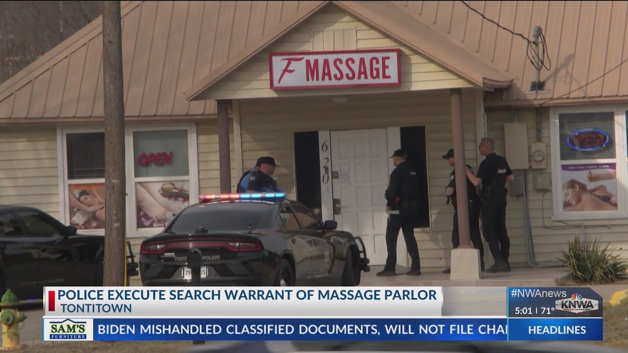 Police raid Tontitown massage parlor after 'sexual contact' allegations ...