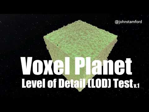 Voxel Planet with LOD