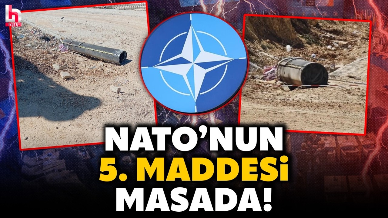 Türkiye sınırlarına giren İran füzesi için NATO devreye girdi! Türkiye'den çok sert uyarı geldi!