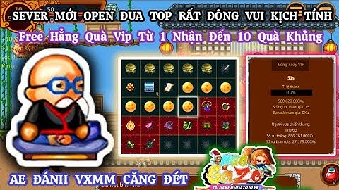 Ninja School Online Lậu - Sever Vừa Mới Open Chơi Đua Top Cùng Anh Em Cực Vui, VXMM Căng Đét Quá Êm