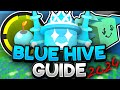 Updated blue hive guide 2024  bee swarm simulator