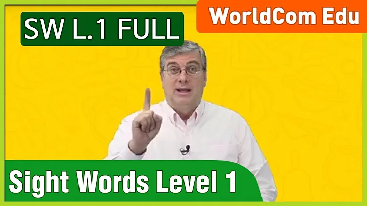 Learn English through Sight Words 100 | Level 1 | ...