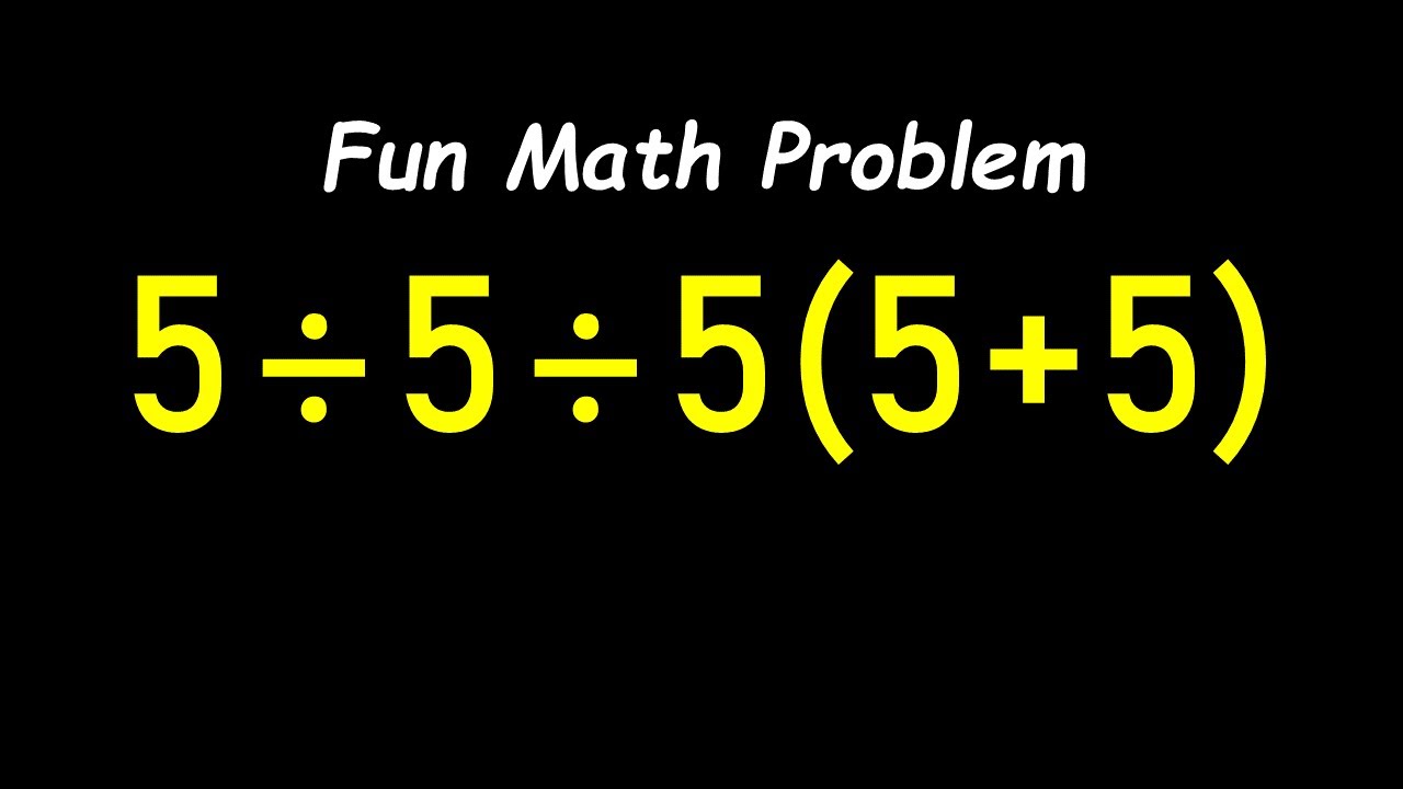 Only 1% Can Solve This Math Problem! - YouTube