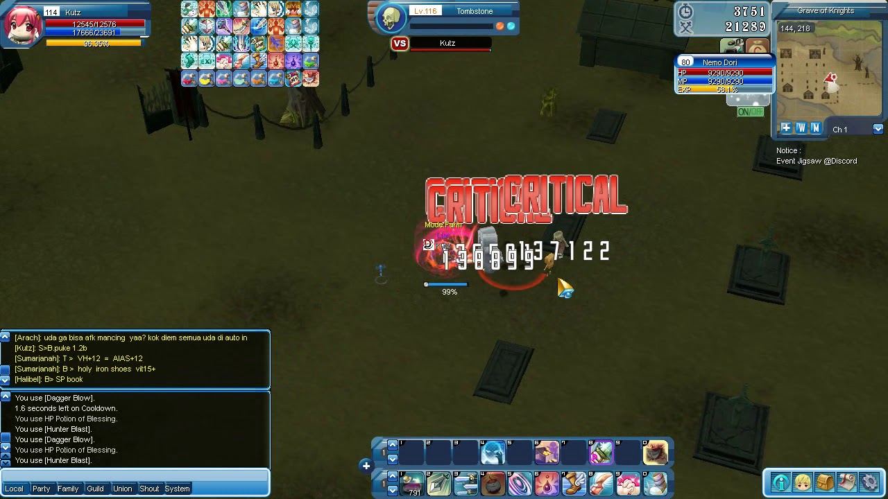 Glorious Luna Online - GM Buff :D