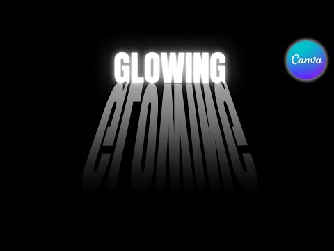 Perspective Shadow Text Effect Canva Tutorial
