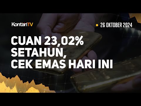 Cuan 23,02% Setahun, Cek Harga Emas Antam Hari Ini (26 Oktober 2024)