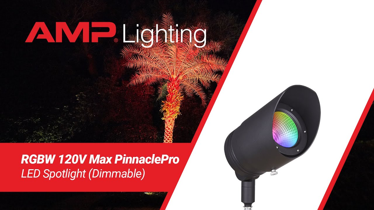 RGBW 120V PinnaclePro Max Integrated LED Spotlight (Dimmable)