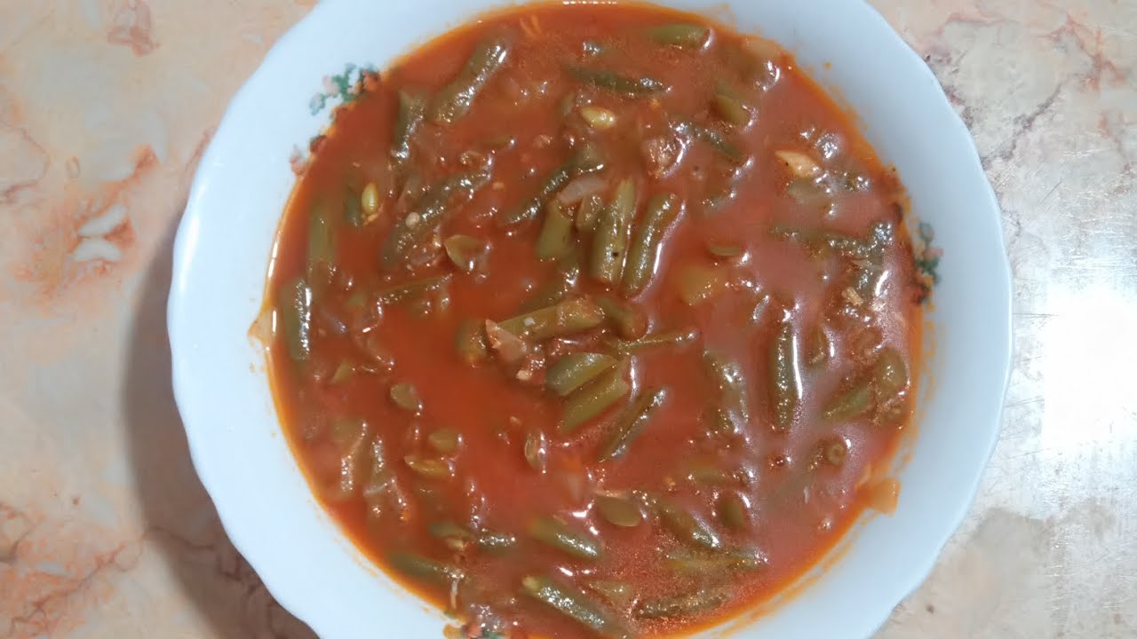 طريقتي في طبخ الفاصوليا الخضراء وازاى بنحافظ على لونها الاخضر بعد الطهي /على طريقة امى👌👍😋😋😋