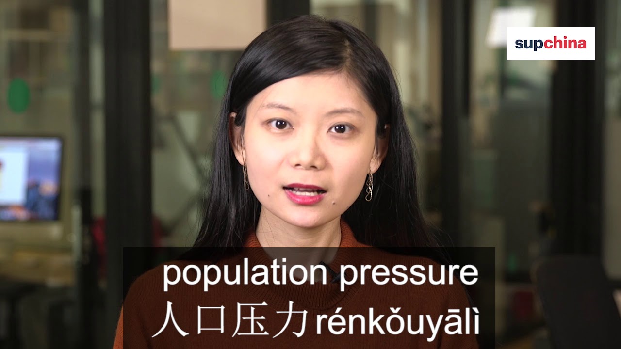 SupChina word of the moment: population pressure