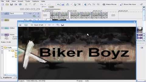 Vegas Movie Maker advanced titling  part 1