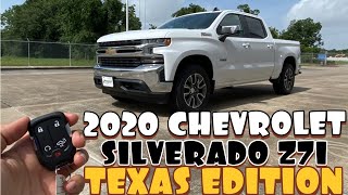 2020 Chevrolet Silverado Z71 Texas Edition: Start up & Review