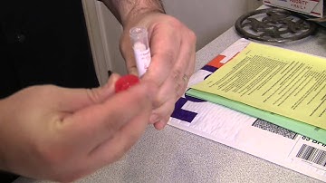 Self-swab instructional video