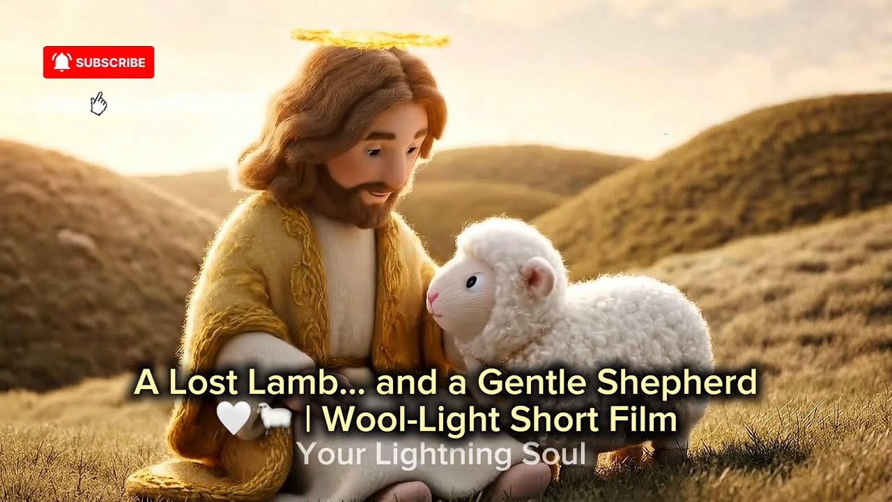 A Lost Lamb… and a Gentle Shepherd 🤍🐑 | Wool-Light Short Film
