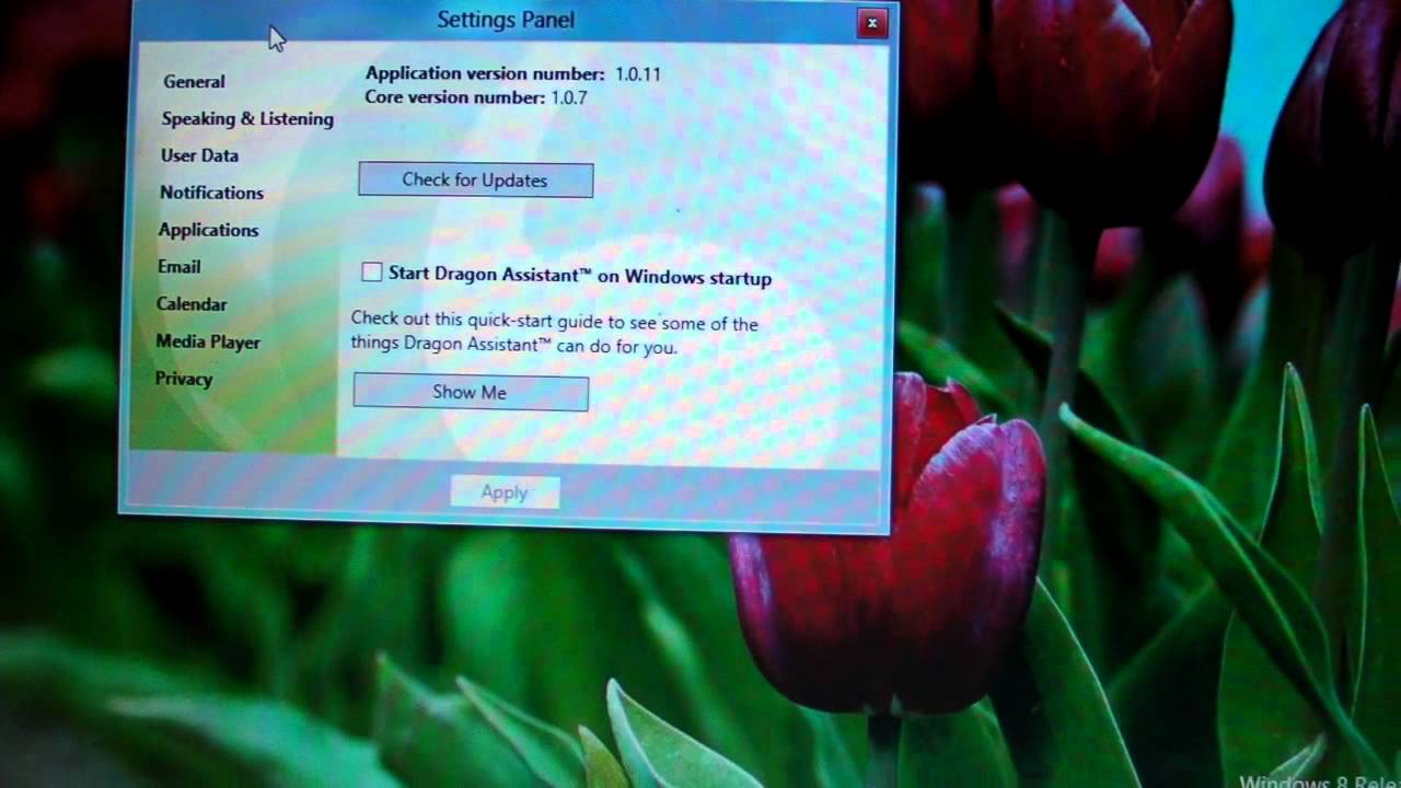 Dragon Assistant Beta Hands on Dictation and Settings - YouTube