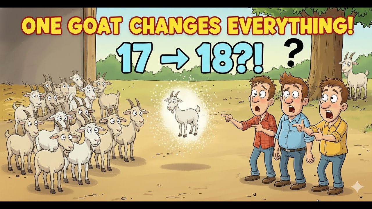 The Mystery of the 18th Goat , A Mind-Blowing Math Puzzle Explained ...