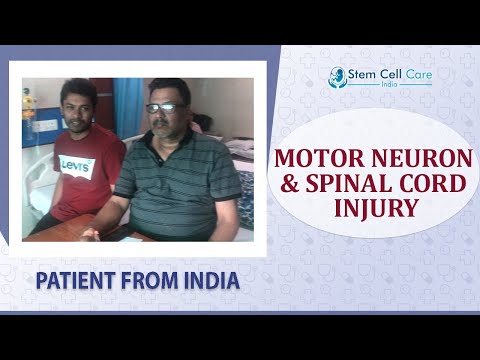 Patient with Motor Neuron Disease and Spinal Cord Injury shares his experience at SCCI