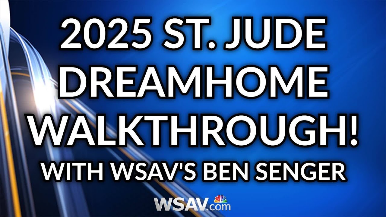 2025 St. Jude Dream Home Unfinished Walkthrough - YouTube