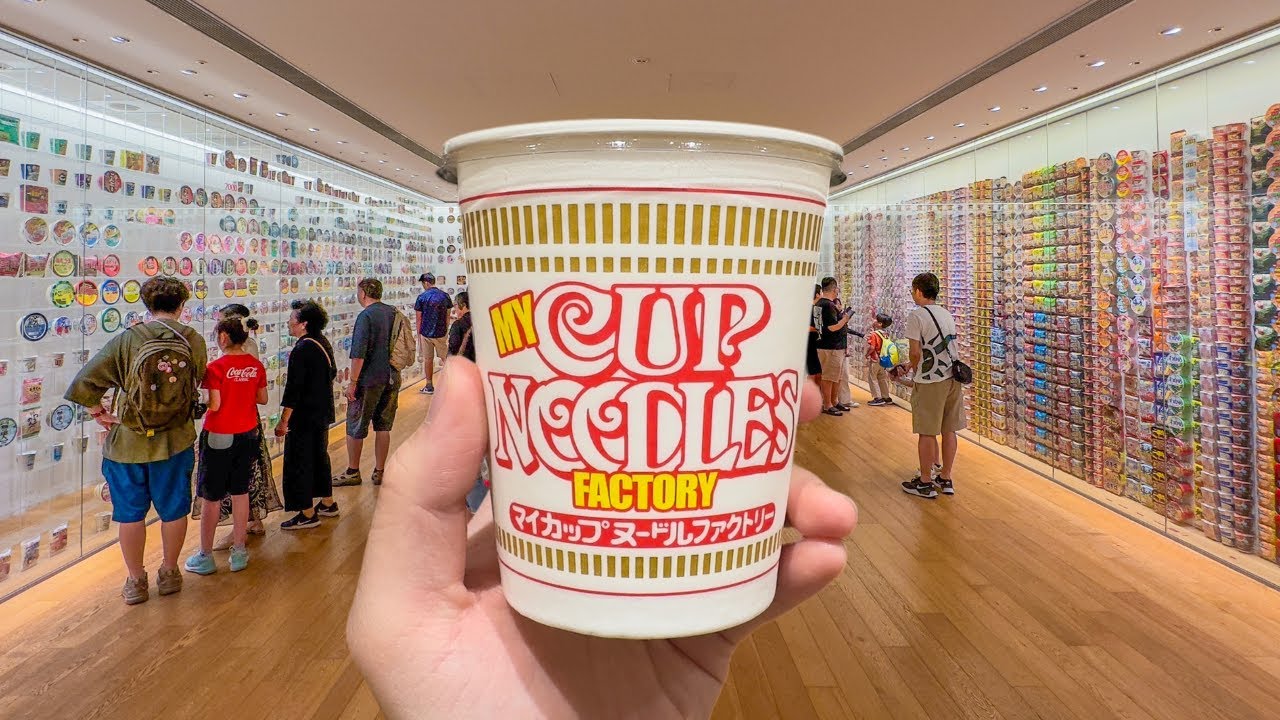 Cup Noodles Making Experience in Japan