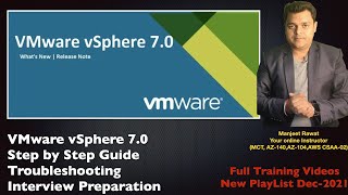 Full Course VMware vSphere Version 7.0 | What is Virtulization | Become VMware Expert.