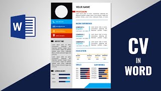 Free Professional CV/Resume template in Microsoft Word | Download free template now screenshot 5
