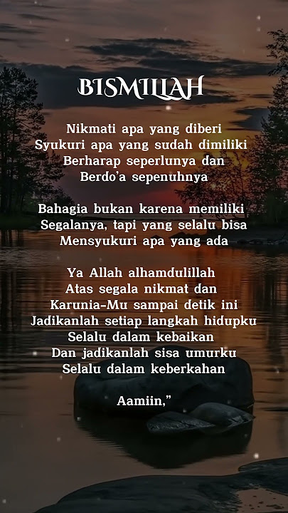 Bismillah untuk hari ini #shortvideo #quotes #motivasi #shorts
