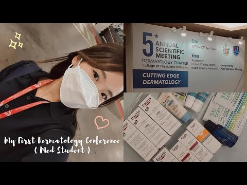 Going To My First Dermatology Conference | Med Student Life