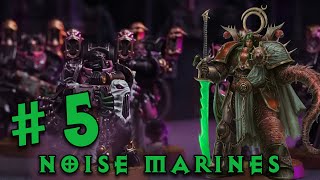 Warhammer Vtuber Paints Emperor's Children | Noise Marines (Word Bearers Style) | Part 5