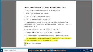 Set up Unlocator VPN Smart DNS on Windows Vista screenshot 4