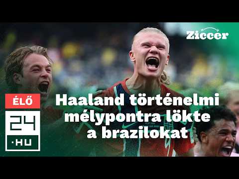 Haalanddal már nem bírtak a brazilok, esőisten elsiratta Mexikót | 24.hu