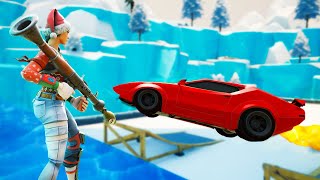 Fortnite RPG vs 500MPH CARS! (Funny Moments) Update