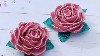 Роза из фоамирана , мк/Foamirana Rose Роза из фоамирана , мк/Foamirana Rose
