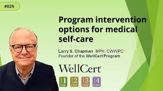 #025 Wellness Big Ten: What are the main program intervention options for medical self-care?