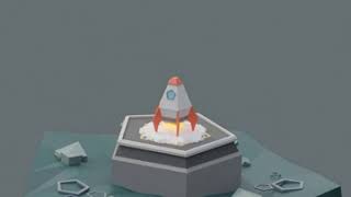 Blender Rocket Launch